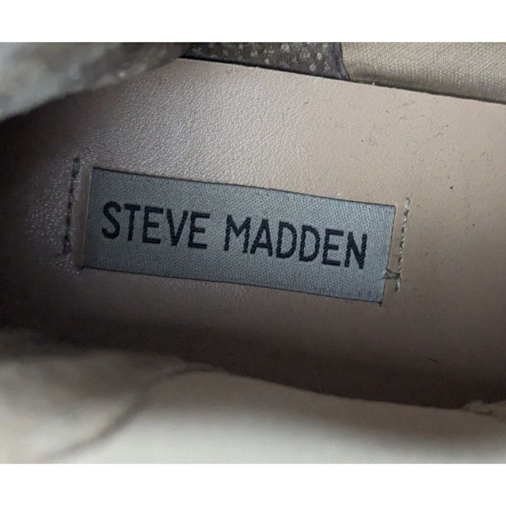 Steve Madden Women's Howler Ankle Boot Leather Tan Women's 8.5M - Picture 4 of 10
